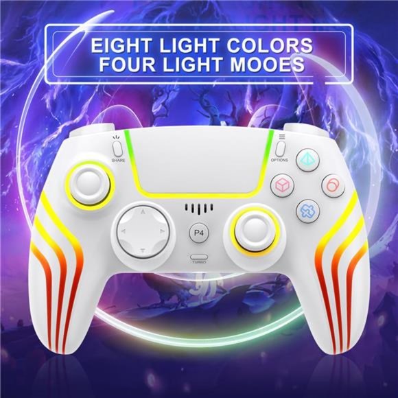 Wireless Controller with Dual Vibration, 6-Axis Motion, Audio Function - Picture 2 of 7